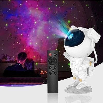next gen living ASTRONAUT SPEACE STAR PROJECTER BF20333 Table Lamp (10 cm, Multicolor)