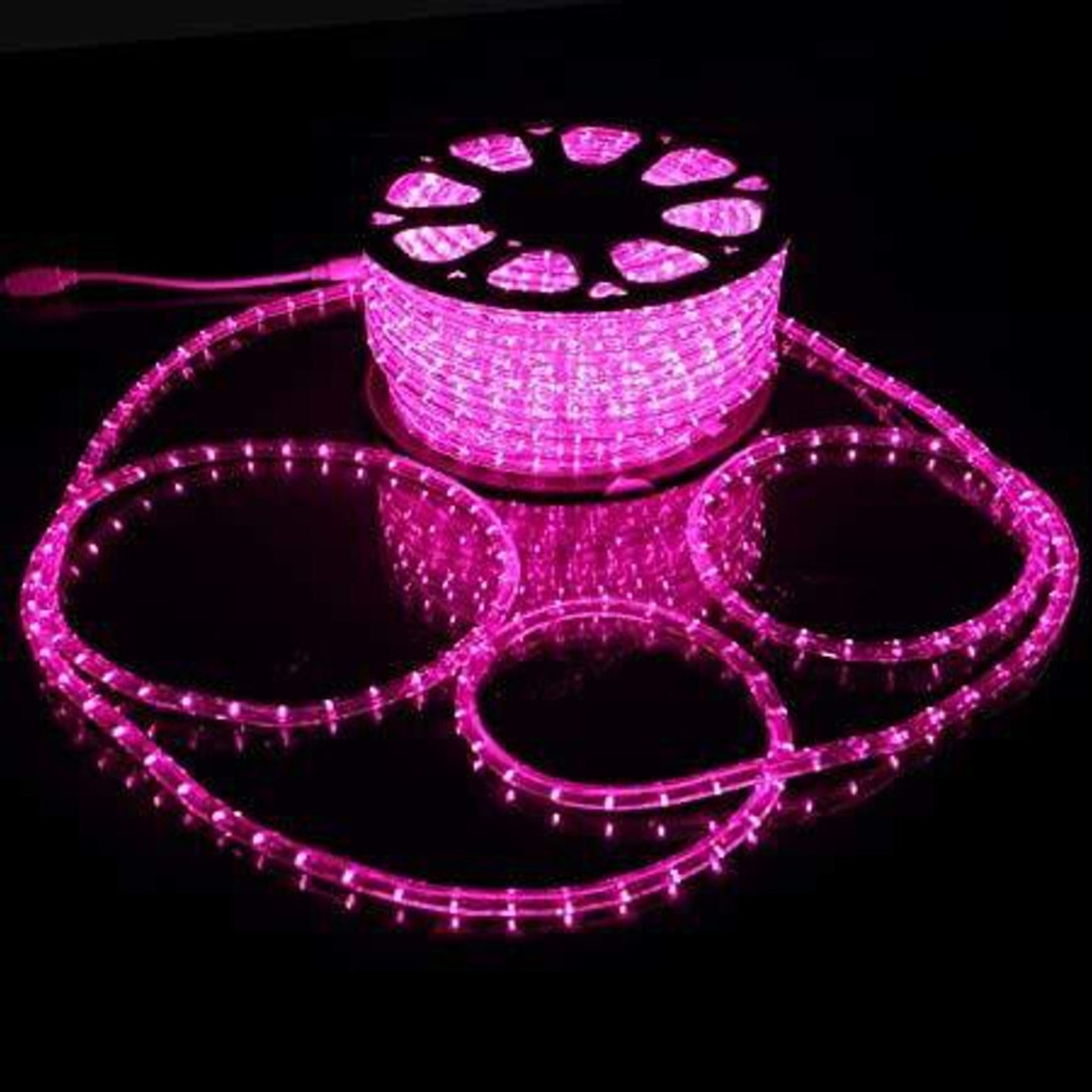inooBeam 500 LEDs 5 m Pink Steady Strip Rice Lights (Pack of 1)