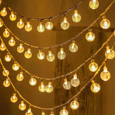 Refulgix 14 LEDs 3.5 m White Steady Bulb Rice Lights (Pack of 1)